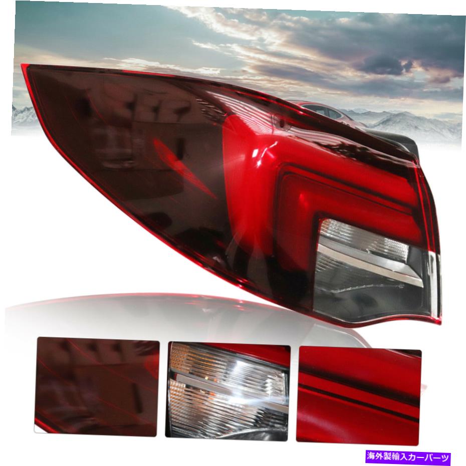 USテールライト 2018年2019年のためのドライバー左サイドテールライトブレーキランプブラックリーガル Driver Left Side Tail Light Brake Lamp Black For 2018 2019 2020 For Buick Regal【並行輸入品】