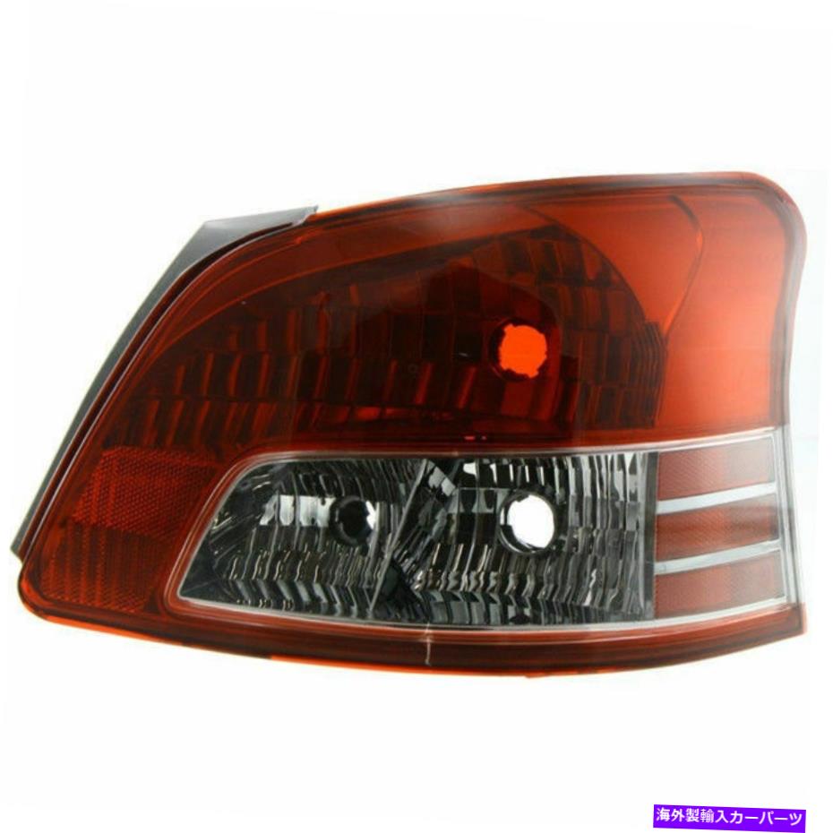 USテールライト 新しいテールライトレンズとハウジング助手席側フィットトヨタヤリスセダンから2819140 NEW TAIL LIGHT LENS AND HOUSING PASSENGER SIDE FITS TOYOTA YARIS SEDAN TO2819140【並行輸入品】