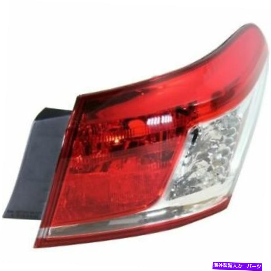 USテールライト Lexus ES350 2011 2011 2012リアテールランプ右乗客 FIT FOR LEXUS ES350 2010 2011 2012 REAR TAIL LAMP RIGHT PASSENGER【並行輸入品】