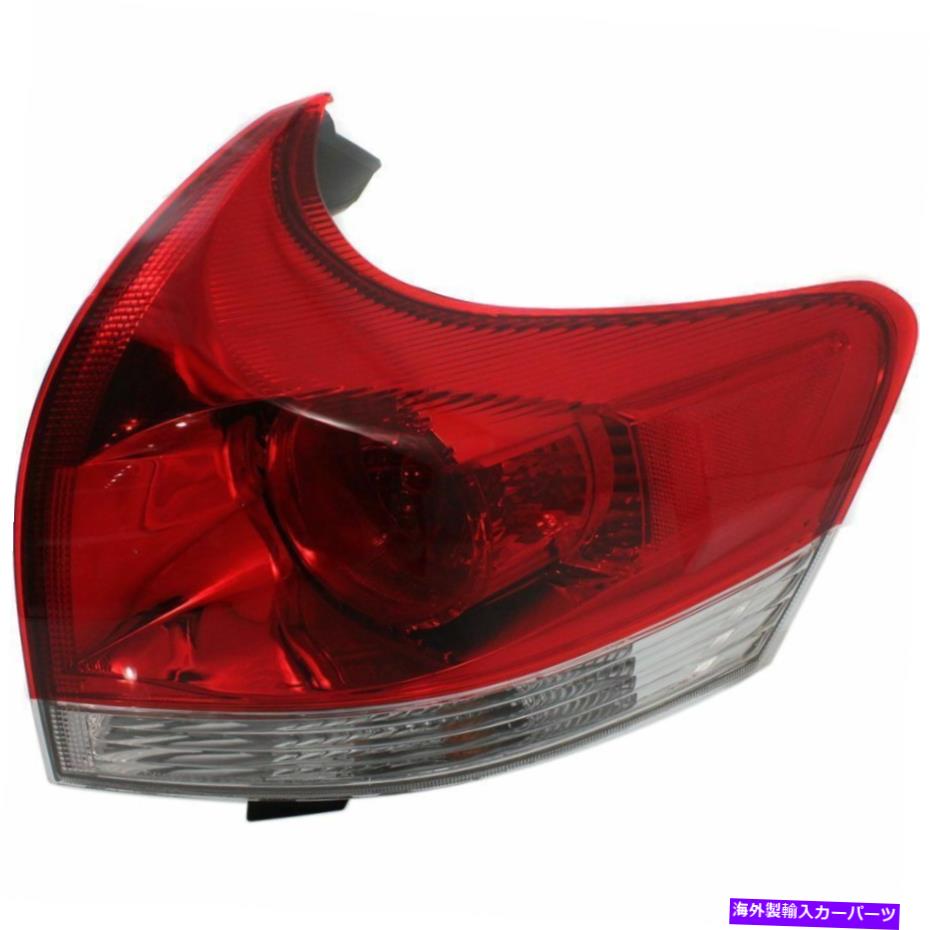 USテールライト Toyota Venza 2009-2012から2805109のための新しい助手席側、外側のテールライト New Passenger Side, Outer Tail Light For Toyota Venza 2009-2012 TO2805109【並行輸入品】