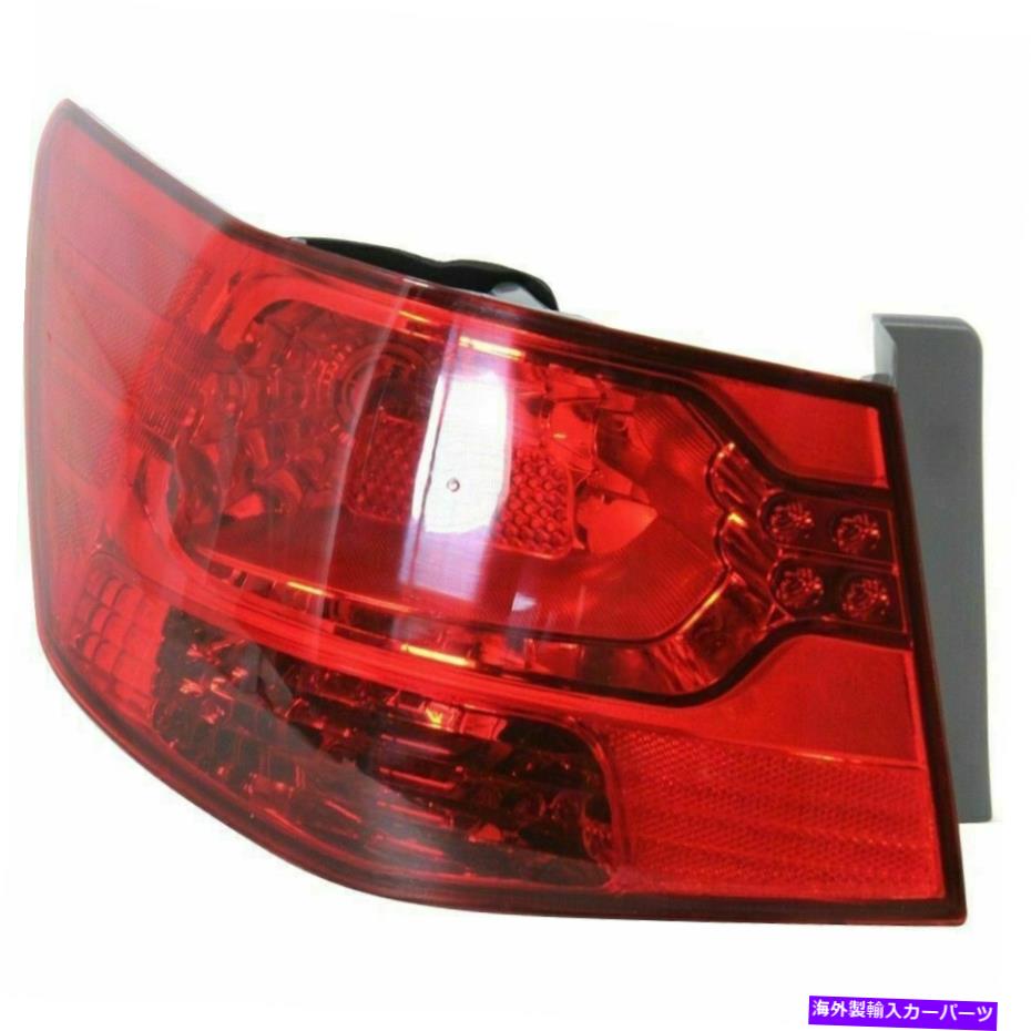 USテールライト Kia Forte 2010-2013 KI2804101のための新しい運転手側、外側のテールライト New Driver Side, Outer Tail Light For Kia Forte 2010-2013 KI2804101【並行輸入品】