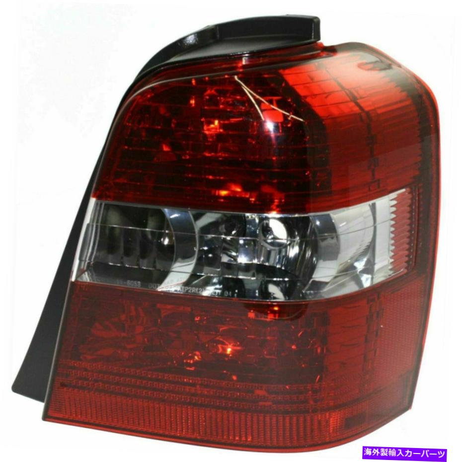 USテールライト 新しい助手席側テールランプレンズとハウジングフィットトヨタハイランダーから2819120 New Passenger Side Tail Lamp Lens and Housing Fits Toyota Highlander TO2819120【並行輸入品】