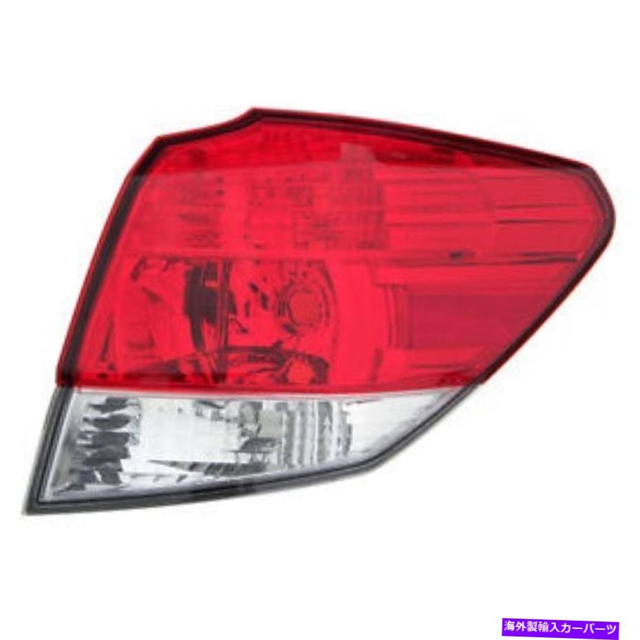 USテールライト 10-14スバル奥地の乗客のためのテールライト後部バックランプ Tail Light Rear Back Lamp for 10-14 Subaru Outback Passenger Right【並行輸入品】