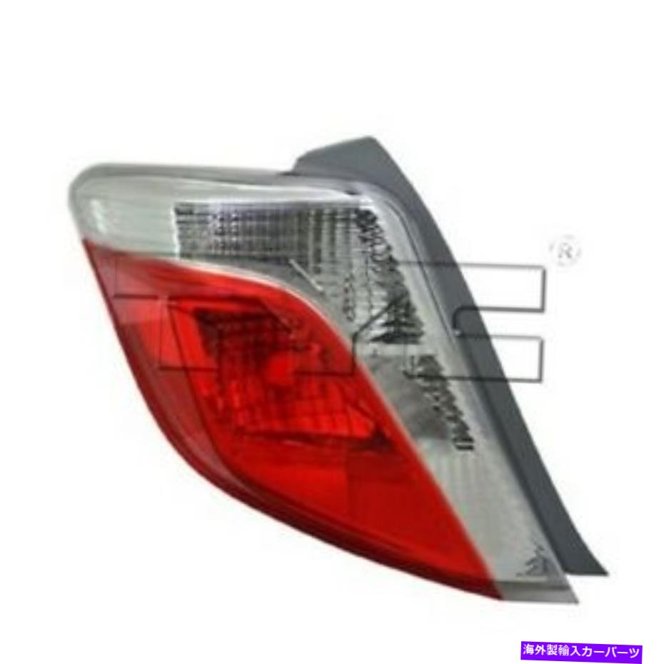 USテールライト テールライトアセンブリ - CAPA認証済み左TYCフィット12~13トヨタ・ヤリス Tail Light Assembly-CAPA Certified Left TYC fits 12-13 Toyota Yaris【並行輸入品】
