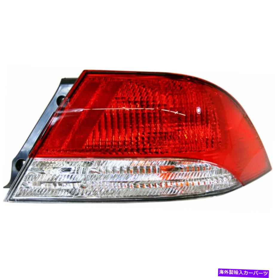 USテールライト FITS 2002 2003三菱ランサーテールライトアセンブリ旅客サイドMI2801113 Fits 2002 2003 Mitsubishi Lancer Tail Light Assembly Passenger Side MI2801113【並行輸入品】