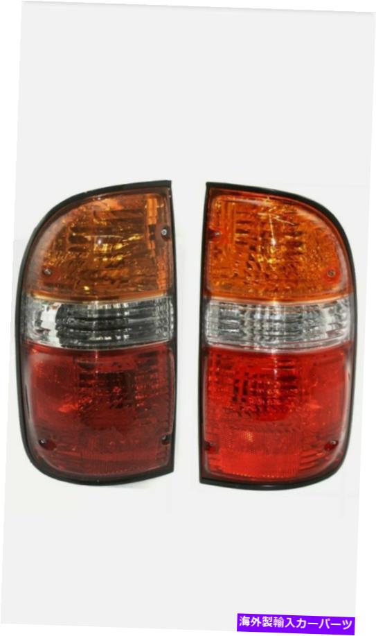 USテールライト 2001-2004トヨタタコマドライバ＆旅客側のペアテールライト Pair Tail Light for 2001-2004 Toyota Tacoma Driver & Passenger Side【並行輸入品】