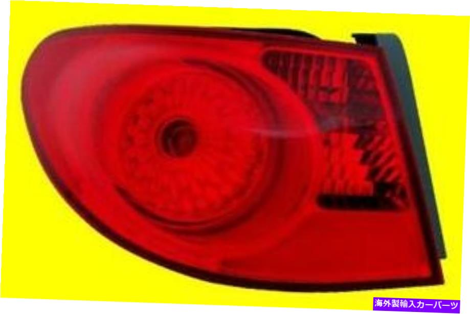 USテールライト Hyundai Elantra（セダン）2007-2010のための左テールライト| 924012H050 HY 2804108 Left TAIL LIGHT for HYUNDAI ELANTRA (SEDAN) 2007-2010 | 924012H050 HY2804108【並行輸入品】