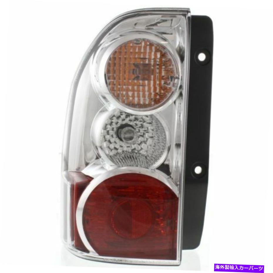 USテールライト XL-7 04-06、ドライバーサイドテールライト、クリア、レンズ For XL-7 04-06, Driver Side Tail Light, Clear and Red Lens【並行輸入品】