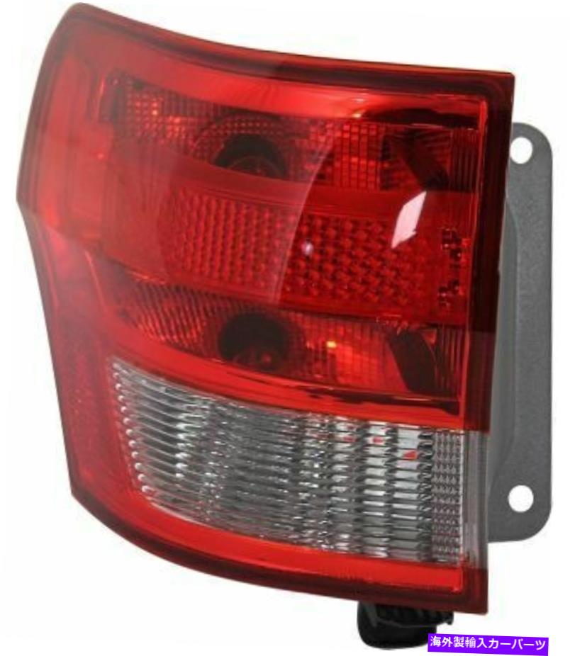 USテールライト 11-13ジープグランドチェロキードライバーサイドアウターボディのテールライト Tail Light For 11-13 Jeep Grand Cherokee Driver Side Outer Body Mounted【並行輸入品】