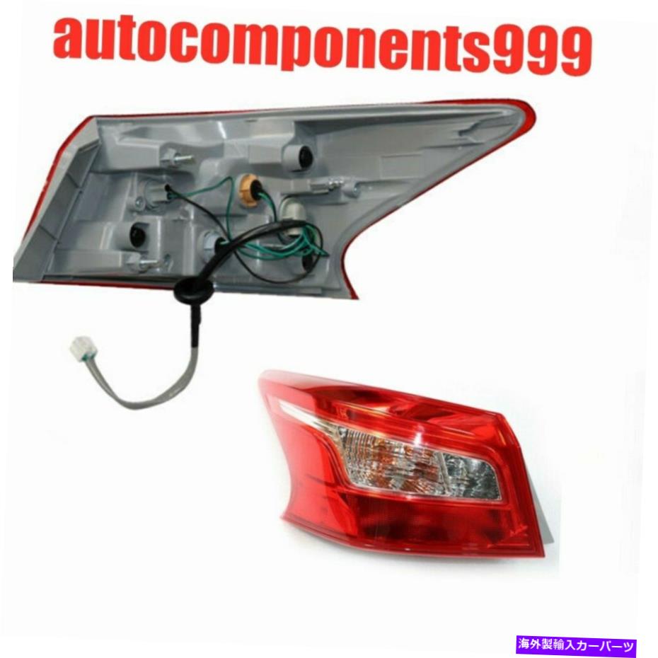 USテールライト OEの交換の外側の運転者側左テールライトフィット2016-2018日産Sentra OE Replacement Outer Driver Side Left Tail Light Fit For 2016-2018 Nissan Sentra【並行輸入品】