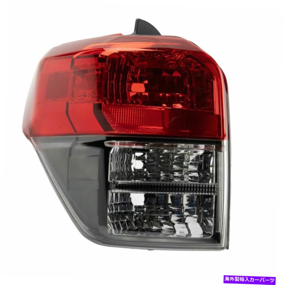 USテールライト Taillight Taillampと黒ベゼルの運転手側は10-13のためのLew Lh Lh Toyota 4Runner Taillight Taillamp with Black Bezel Driver Side Left LH for 10-13 Toyota 4Runner【並行輸入品】
