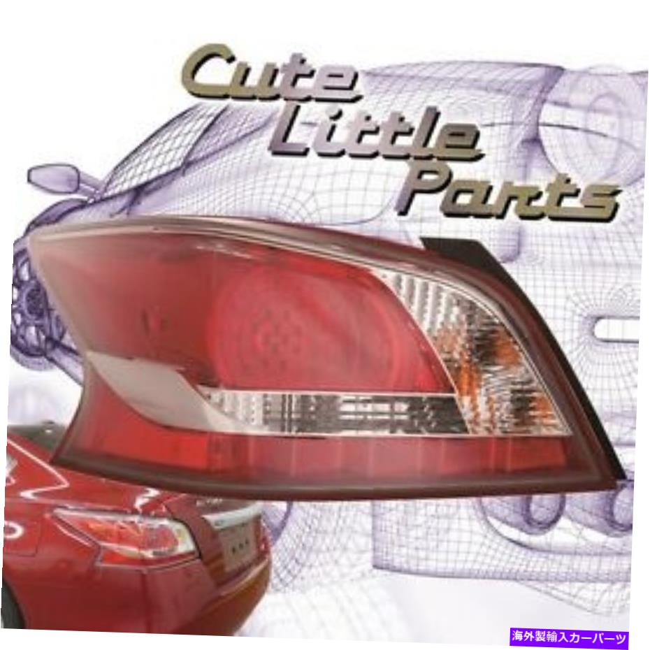 USテールライト 2015年2015年日産Altima Sedan Taill Light Taillampドライバ側 For 2014 2015 Nissan Altima Sedan Tail Light Taillamp Driver Side【並行輸入品】