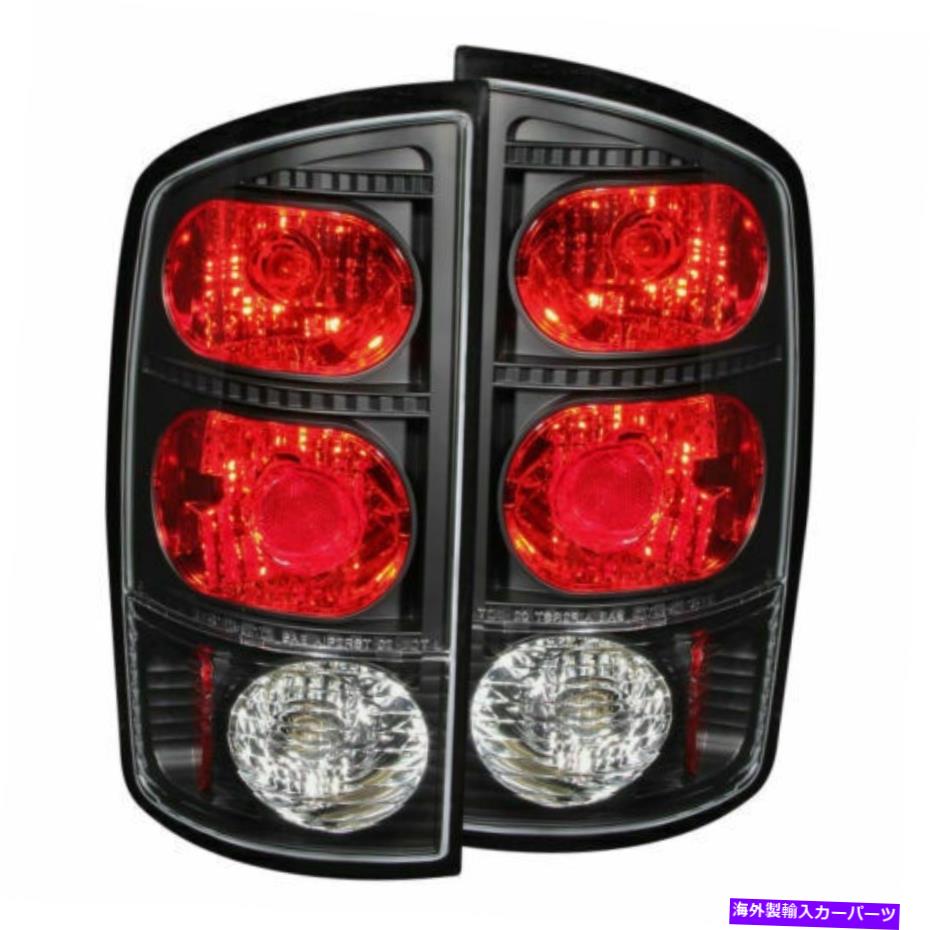 USテールライト Anzo 211045ブラッククリア白熱テールライトフィットDodge Ram 1500/2500/3500 Anzo 211045 Black Clear Incandescent Tail Light fit for Dodge Ram 1500/2500/3500【並行輸入品】