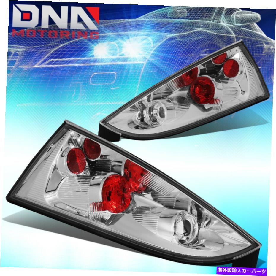 USテールライト 2002-2007フォーカスフォーカス5DRワゴンクロームハウジングAltezzaテールライトブレーキランプ FOR 2002-2007 FORD FOCUS 5DR WAGON CHROME HOUSING ALTEZZA TAIL LIGHT BRAKE LAMPS【並行輸入品】