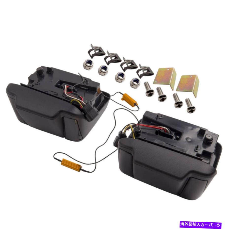 USテールライト ジープのためのペアLEDテールライト2018-2019 Wrangler JLブレークリバースターン信号 Pair LED Tail Light for Jeep 2018-2019 Wrangler JL Break Reverse Turn Signal【並行輸入品】
