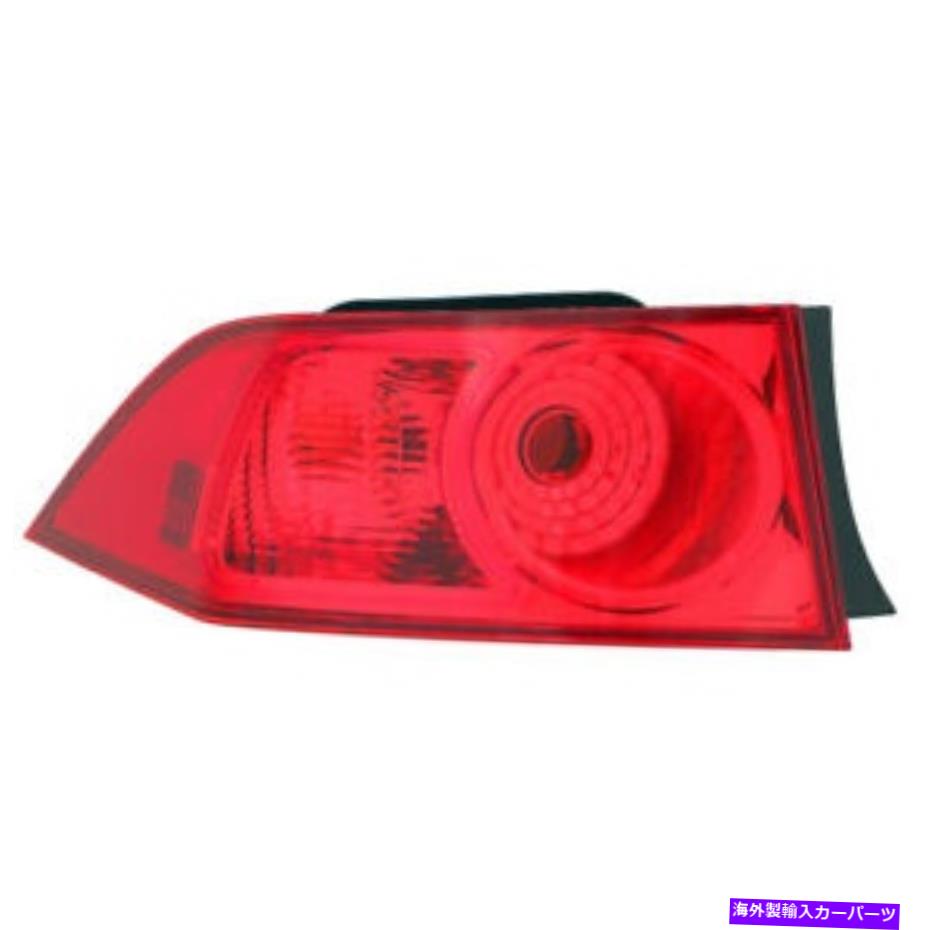 USテールライト 2006年2007年2008年のAcura TSXテールライトドライバー左側 For 2006 2007 2008 Acura Tsx Tail Light Driver Left Side【並行輸入品】