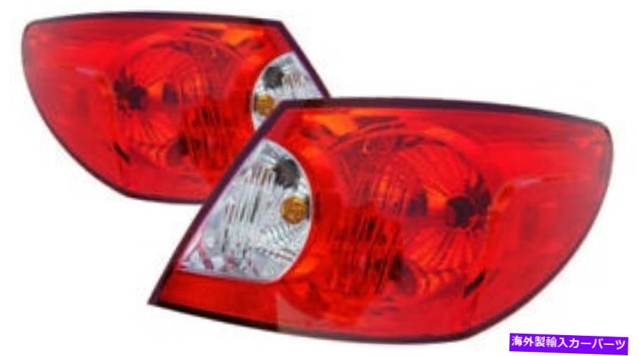 USテールライト 2007年2008年のChrysler Sebring Sedan Tail Lightsペアセット For 2007 2008 Chrysler Sebring Sedan Tail lights Pair Set【並行輸入品】