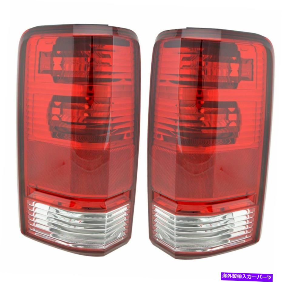 USテールライト Taillightテールライトランプペア07-11ドッジニトロ用 Taillight Tail Light Lamp Pair Set for 07-11 Dodge Nitro【並行輸入品】
