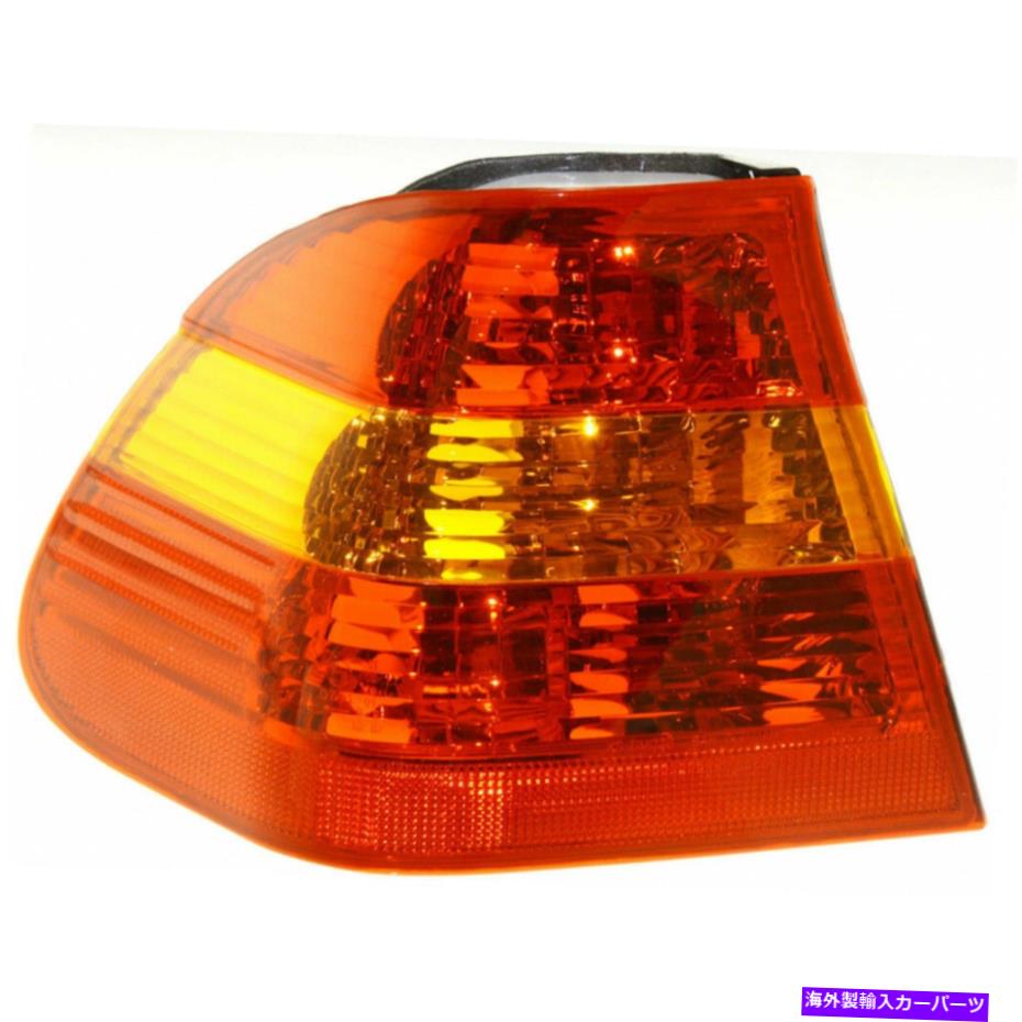 USテールライト BMW 325I / 325XI / 330I / 330XI外側テールライト2002-2005ドライバサイドセダン For BMW 325i/325xi/330i/330xi Outer Tail Light 2002-2005 Driver Side Sedan【並行輸入品】