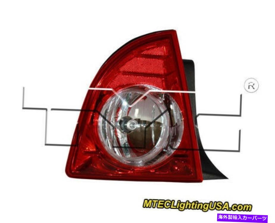 USテールライト シボレーシボレーマリブLTZ 2008-2012用TYC左サイドテールライトランプアセンブリ TYC Left Side Tail Light Lamp Assembly for Chevrolet Chevy Malibu LTZ 2008-2012【並行輸入品】