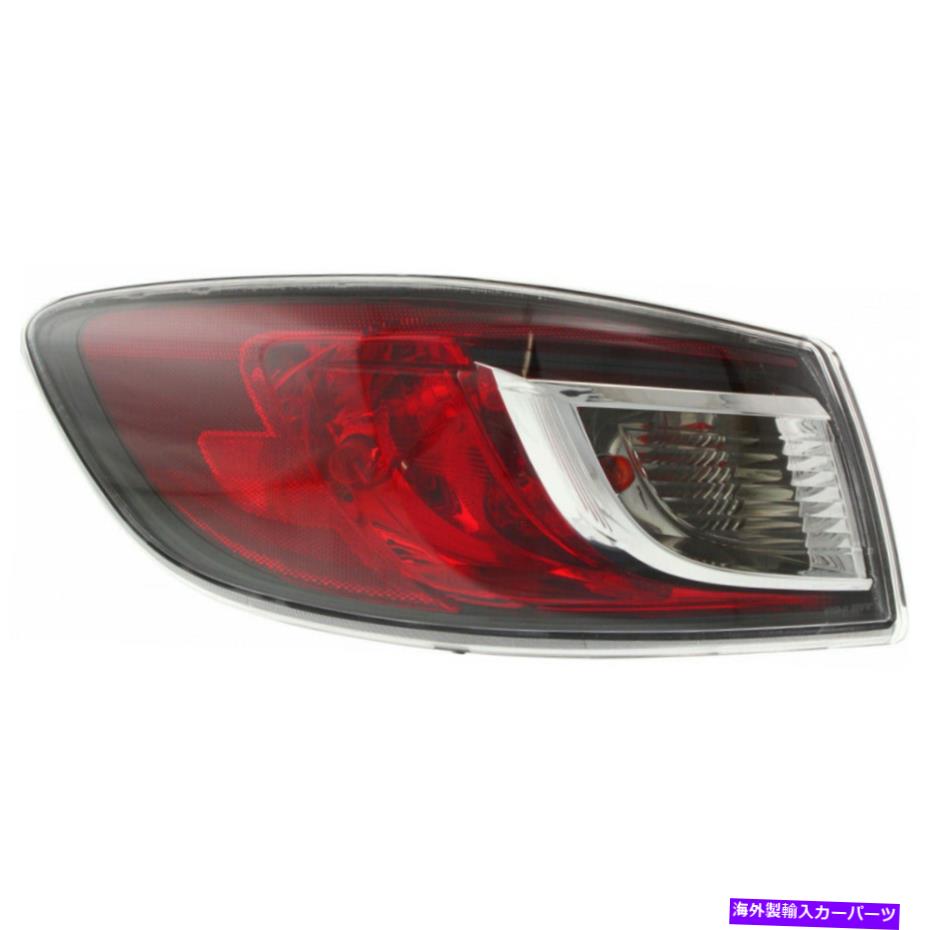 USテールライト フィット2010 - 2013マツダ3テールライトアセンブリドライバ側 - （CAPA）MA2800144 Fits 2010 - 2013 MAZDA 3 Tail Light Assembly Driver Side - (CAPA) MA2800144【並行輸入品】