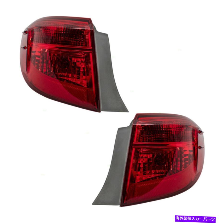 USテールライト 17~19トヨタカローラのための新しいペアセットテールライトLEDリバースランプレンズアセンブリ New Pair Set Tail Light LED Reverse Lamp Lens Assembly for 17-19 Toyota Corolla【並行輸入品】 36,627円