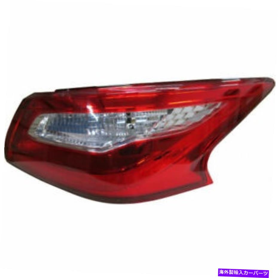 USテールライト NS Altima 2018リアテールランプ外部w / oスモークレンズ右乗客 FOR NS ALTIMA 2018 REAR TAIL LAMP OUTER W/O SMOKE LENS RIGHT PASSENGER【並行輸入品】
