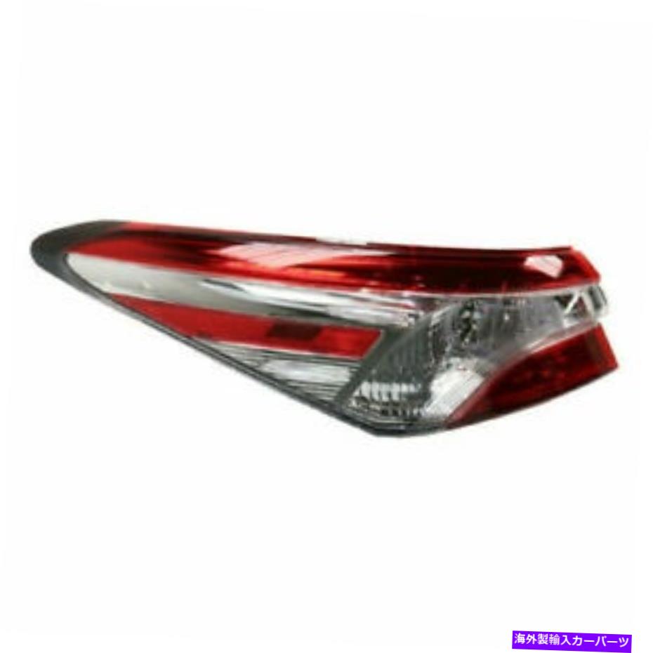 USテールライト トヨタカムリ2018 2019リアテールランプ左ドライバー（日本ビルド） FIT FOR TOYOTA CAMRY LE 2018 2019 REAR TAIL LAMP LEFT DRIVER (JAPAN BUILD)【並行輸入品】