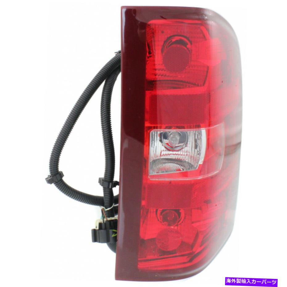USテールライト フィット2010 2011 GMCシエラ1500テールライト旅客サイドカーパ Fits 2010 2011 GMC Sierra 1500 Tail Light Passenger Side CAPA【並行輸入品】