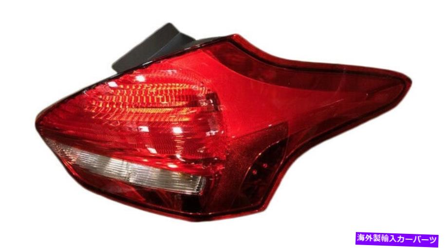 USテールライト L048ニューフォードフォーカス15-18ハロゲンテールライト（ハッチバック、右助手席側） L048 New Ford Focus 15-18 Halogen Tail Light (Hatchback, Right Passenger Side)【並行輸入品】