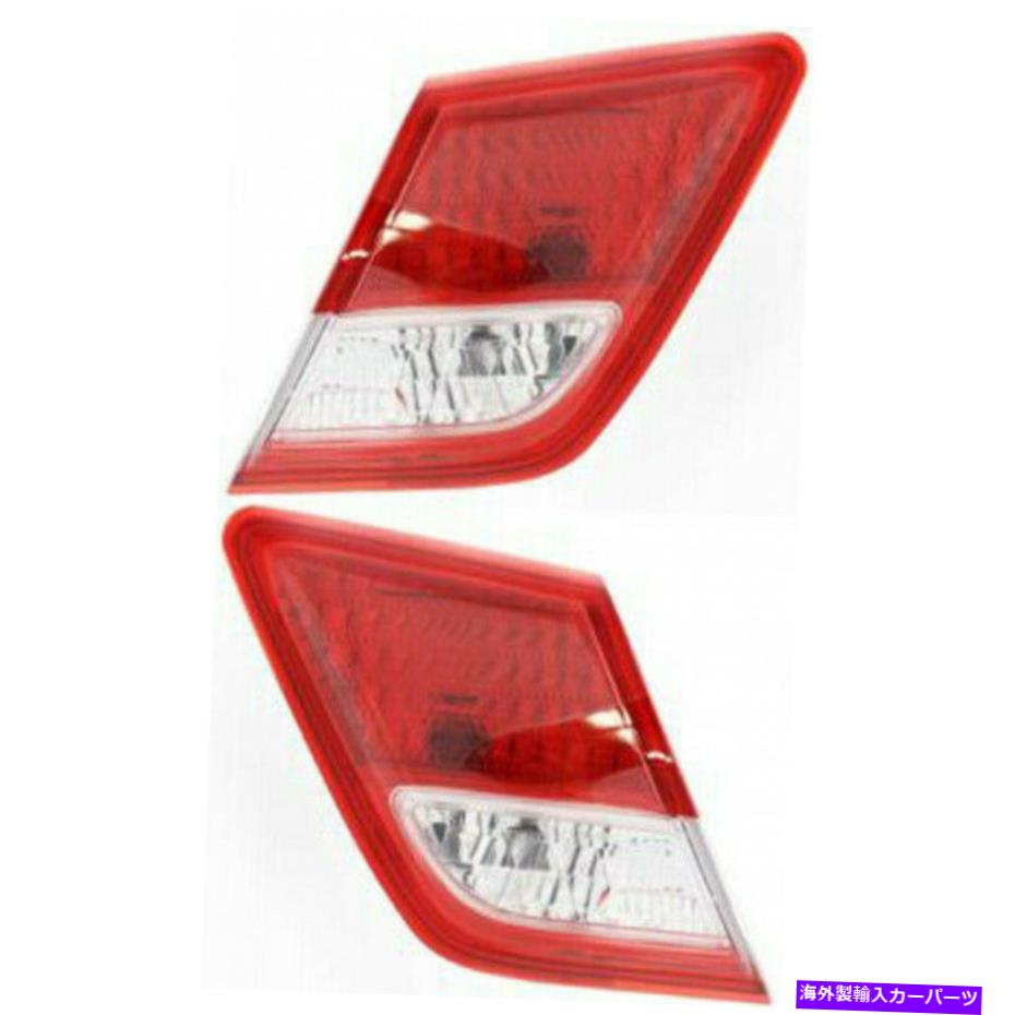 USテールライト トヨタカムリーインナーテールライト2007 2008 2009ペアRHおよびLHドット認証 For Toyota Camry Inner Tail Light 2007 2008 2009 Pair RH and LH DOT Certified【並行輸入品】