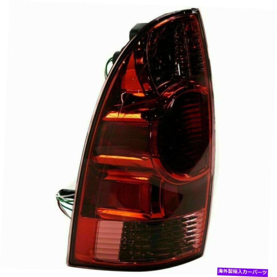 USテールライト Toyota Tacoma Tail Light 2005-2015ドライバ側W /電球CAPA認定 Fits Toyota Tacoma Tail Light 2005-2015 Driver Side w/ Bulbs CAPA Certified【並行輸入品】