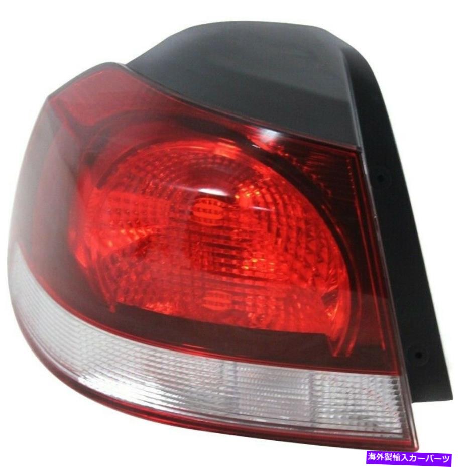 USテールライト 5K0945095G VW2804106テールライトランプVWドライバーLHの外側の左側 5K0945095G VW2804106 Tail Light Lamp Left Hand Side Outside for VW Driver LH【並行輸入品】