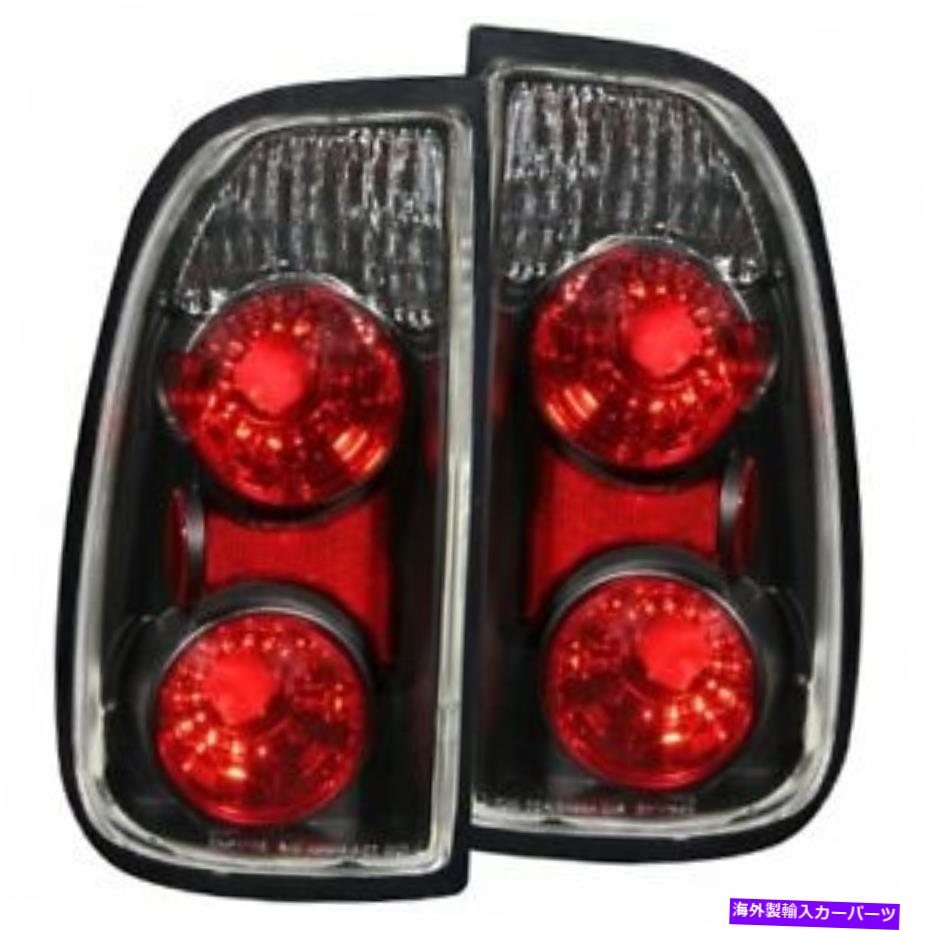 USテールライト Anzo USA 211126トヨタツンドラブラックテールライトアセンブリ - （ペアで販売） Anzo USA 211126 Toyota Tundra Black Tail Light Assembly - (Sold in Pairs)【並行輸入品】