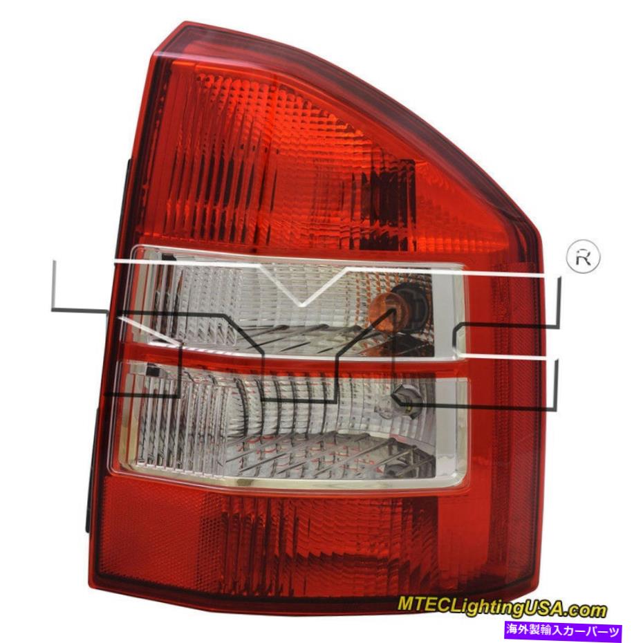 USテールライト ジープコンパス2007-2010のためのTYC NSF右側のテールライトアセンブリ TYC NSF Right Side Tail Light Assembly for Jeep Compass 2007-2010【並行輸入品】