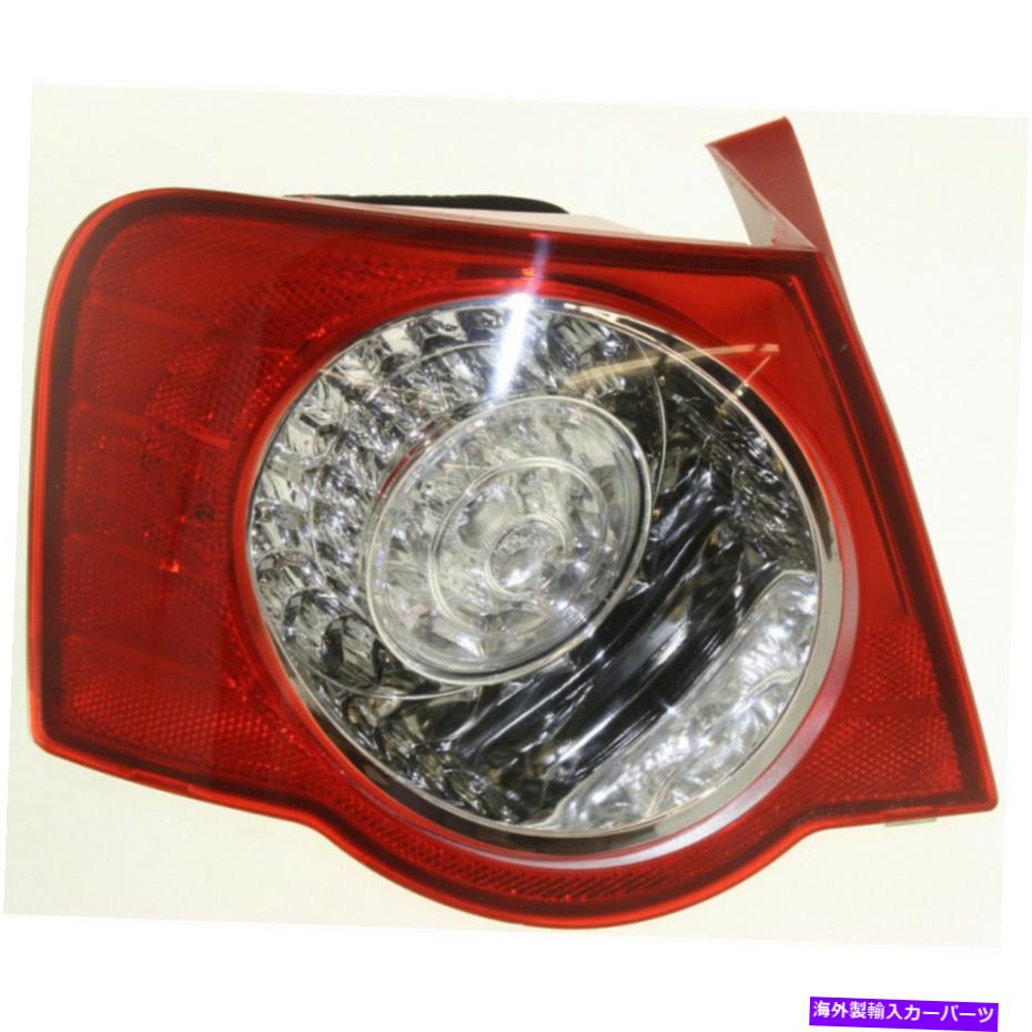 USテールライト FITS 2006 - 2010 Volkswagen Passatテールライトアセンブリ側 - VW2800124 Fits 2006 - 2010 VOLKSWAGEN PASSAT Tail Light Assembly Driver Side - VW2800124【並行輸入品】
