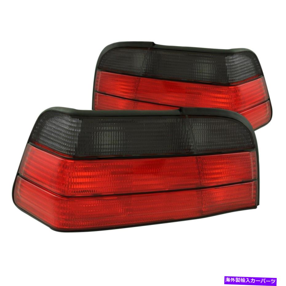 USテールライト Anzo 221199煙レンズハロゲン電球のテールライト92-98 BMW 3シリーズ2ドア Anzo 221199 Smoke Lens Halogen Bulbs Tail Lights for 92-98 BMW 3 Series 2 Door【並行輸入品】