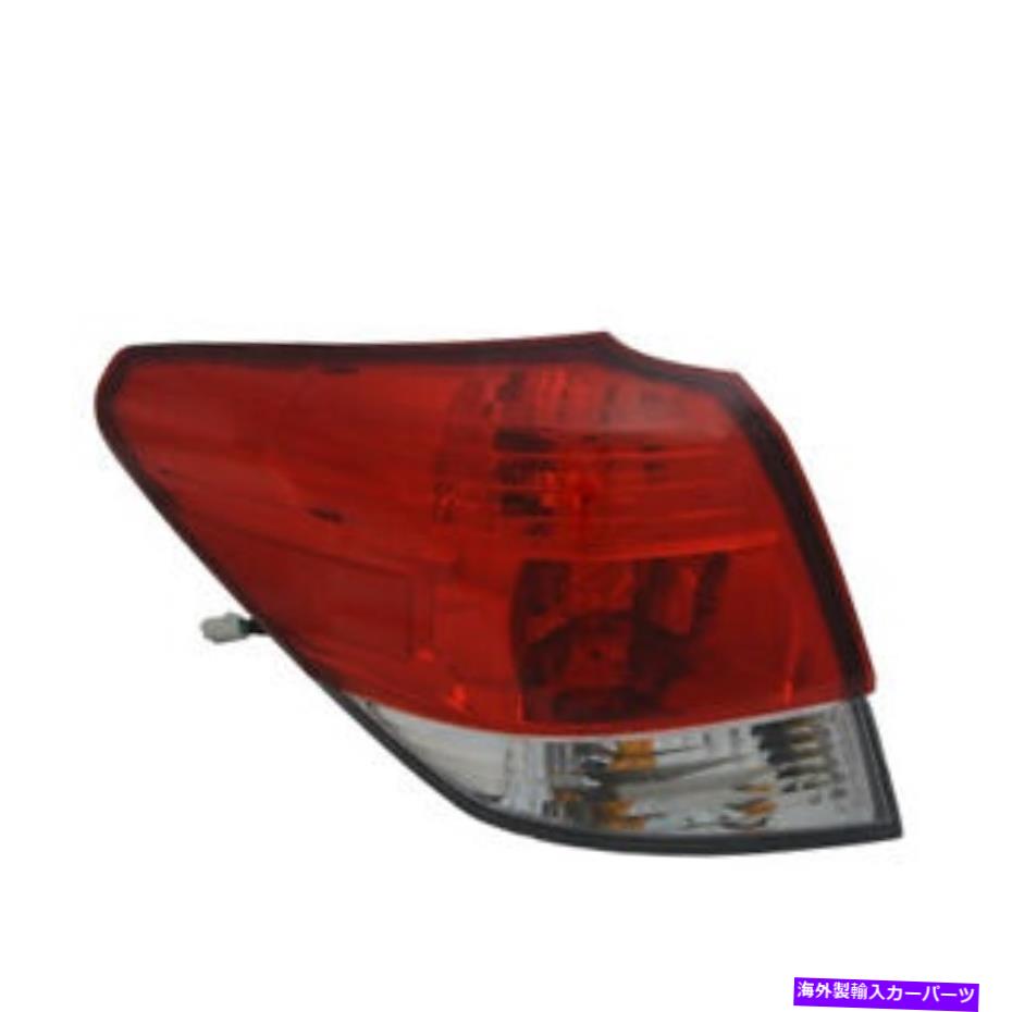 USテールライト テールライトアセンブリ - レギュラーTYC 11-6674-00フィット10-14スバルアウトバック Tail Light Assembly-Regular TYC 11-6674-00 fits 10-14 Subaru Outback【並行輸入品】