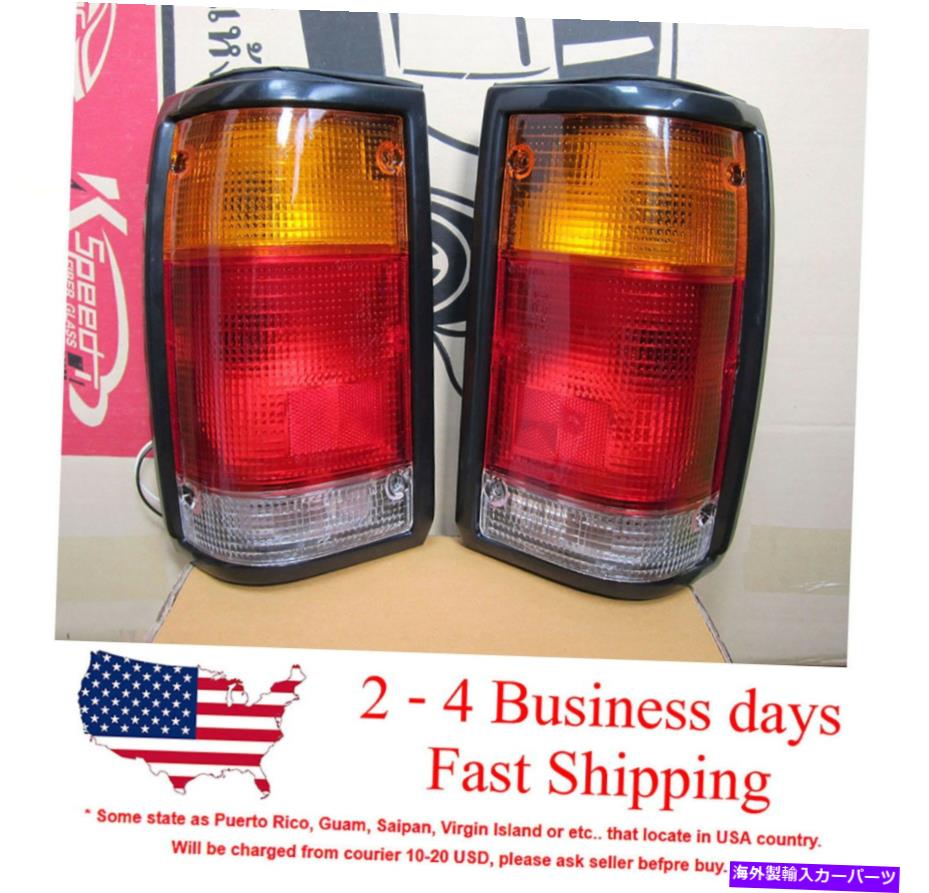 USテールライト 1985-98 Mazda B2000 B2200 B2200 B2200 B2600 B2600 B2600 B2600 B2600 B2600 B2200 B2600 B2600 B2600 LXピックアップトラック TAIL LIGHT LAMP FOR 1985-98 MAZDA B2000 B2200 B2600 BRAVO SE-5 LX PICKUP TRUCK【並行輸入品】
