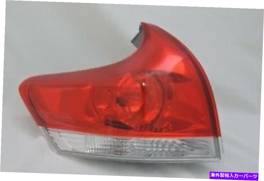 USテールライト 2009-2012トヨタVenza運転側の外側のテールライトのテールライトランプ For 2009-2012 Toyota Venza Driver Side Outer Tail Light Taillight Lamp【並行輸入品】