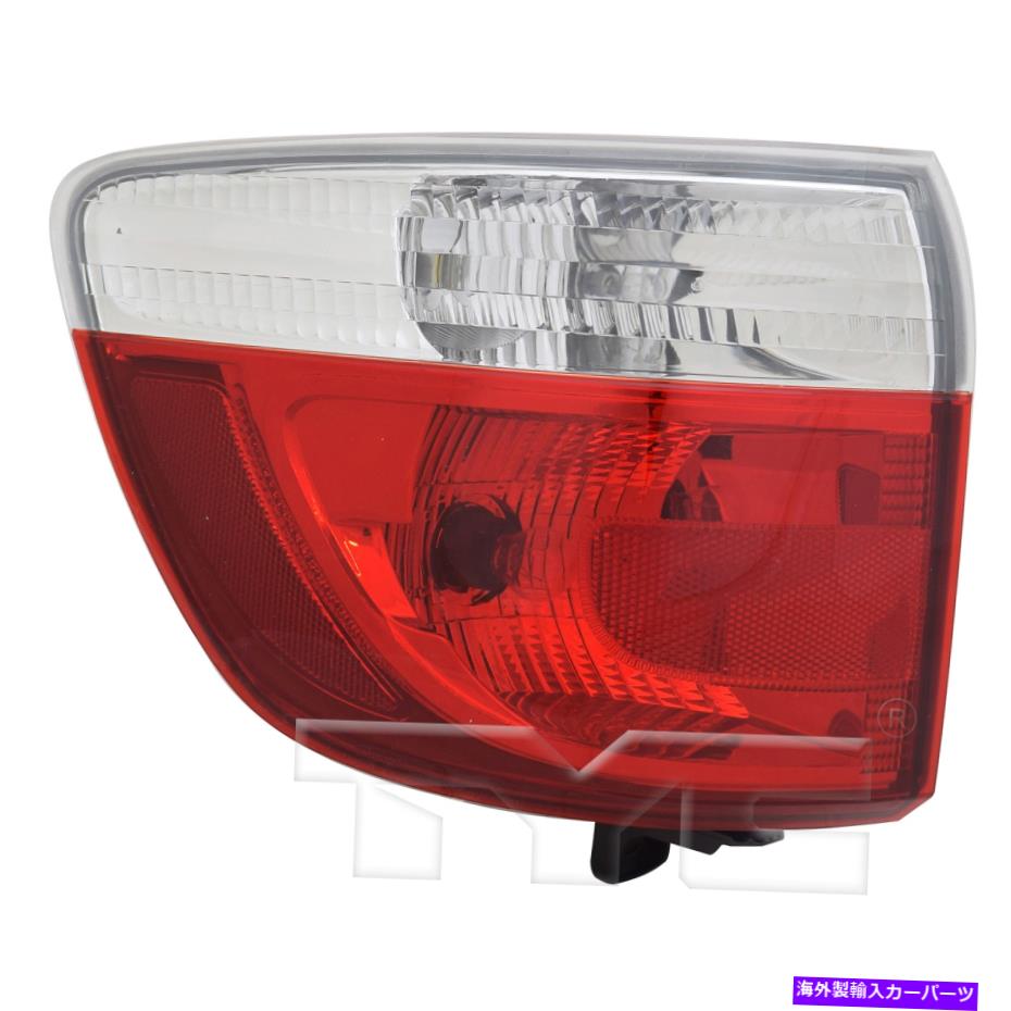 USテールライト 11-13 Dudge Durangoのための外側のテールライト後部ランプ左のドライバ Outer Quarter Tail Light Rear Lamp Left Driver for 11-13 Dodge Durango【並行輸入品】