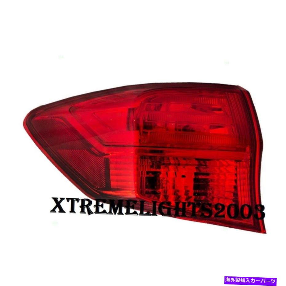 USテールライト Acura RDX 2013-2015左ドライバーTaillightテールライトリアランプ新着棒 FITS ACURA RDX 2013-2015 LEFT DRIVER TAILLIGHT TAIL LIGHT REAR LAMP NEW W/BULBS【並行輸入品】