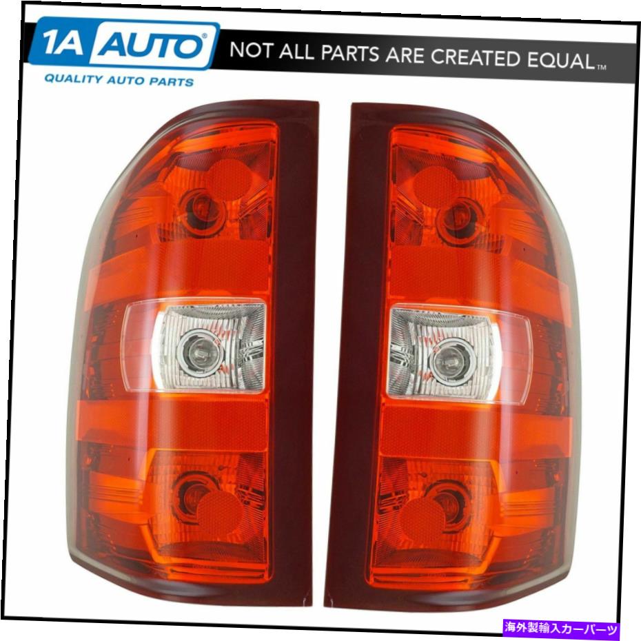 USテールライト Taillights TaillampsブレーキライトLH＆RH PAER Chevy Silverado GMCシエラ用セット Taillights Taillamps Brake Light LH & RH Pair Set for Chevy Silverado GMC Sierra【並行輸入品】 36,627円