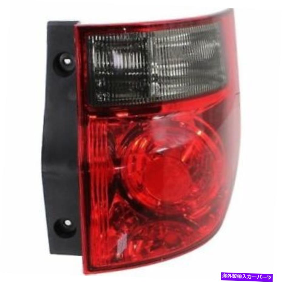 USテールライト 要素03-08、助手席側テールライト、クリア、レンズレンズ For Element 03-08, Passenger Side Tail Light, Clear and Red Lens【並行輸入品】