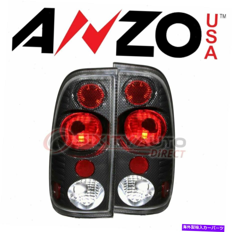 USテールライト 電気照明本体の外部SSのためのAnzousa 211064テールライトセット AnzoUSA 211064 Tail Light Set for Electrical Lighting Body Exterior ss【並行輸入品】
