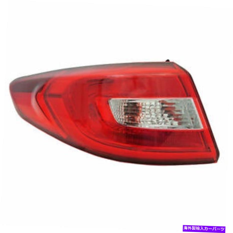 USテールライト Hy Sonata 2015 2017 2017リアテールランプ非LED左ドライバー92401-C2000 FITS FOR HY SONATA 2015 2016 2017 REAR TAIL LAMP NON LED LEFT DRIVER 92401-C2000【並行輸入品】
