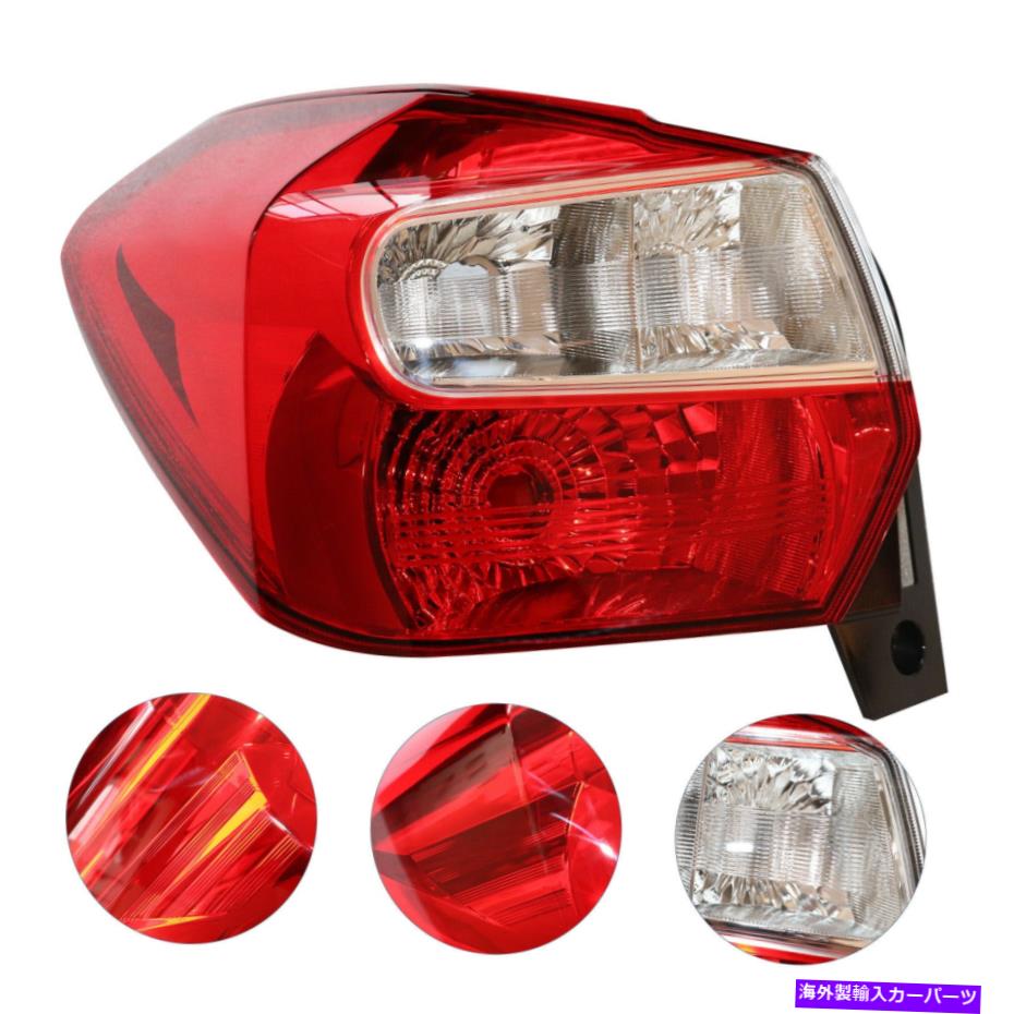 USテールライト 2012-2016 Subaru Impreza / 2013-2015 XVクロスストレック左サイドリアテールライト For 2012-2016 Subaru Impreza/ 2013-2015 XV Crosstrek Left Side Rear Tail Light【並行輸入品】