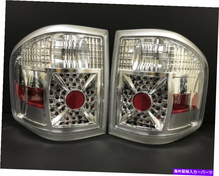 USテールライト 2004-2008フォードF-150/250フレアサイドLEDルッククロームテールライト 2004-2008 FORD F-150/250 FLARESIDE LED LOOK CHROME TAIL LIGHTS【並行輸入品】