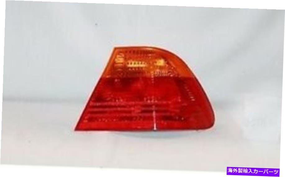 USテールライト 2000~2003 BMW 3シリーズクーペ用右側（アンバーレンズ）テールライトアセンブリ Right Side (Amber Lens) Tail Light Assembly For 2000-2003 BMW 3 Series Coupe【並行輸入品】