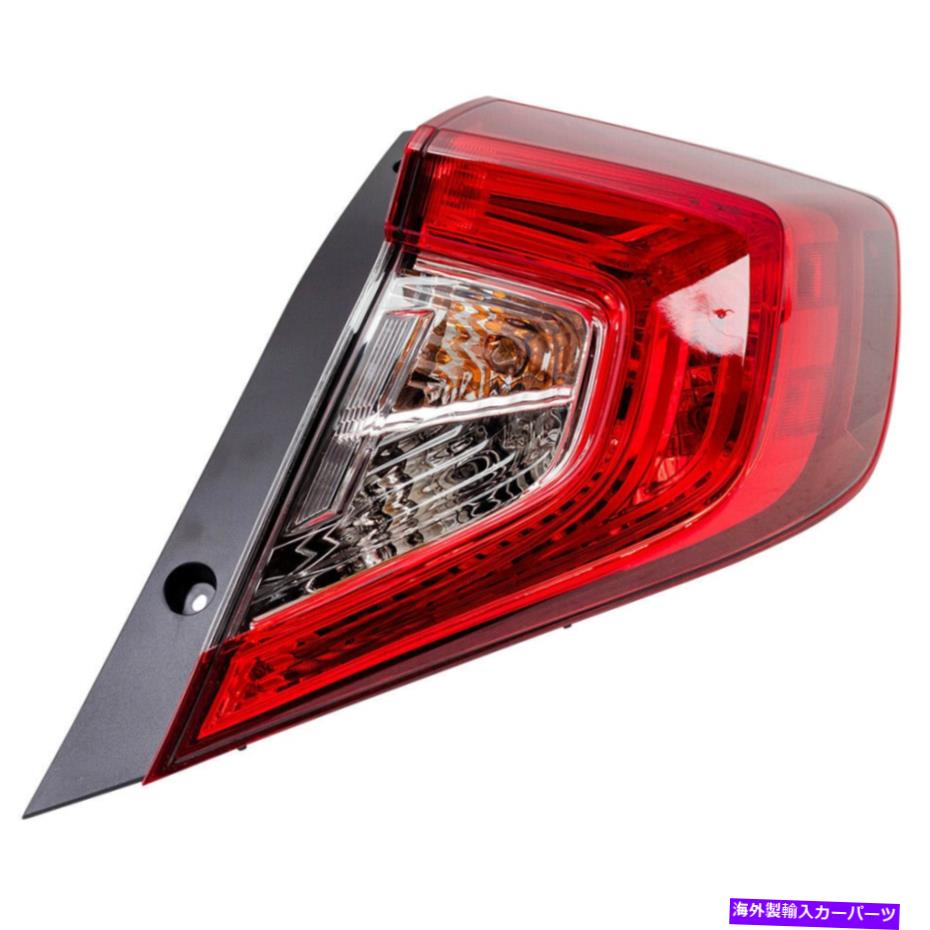 USテールライト フィット16-18ホンダシビックセダン乗客テールライト外側右ランプ33500TBAA01 Fits 16-18 Honda Civic Sedan Passengers Tail Light Outer Right Lamp 33500TBAA01【並行輸入品】 36,627円
